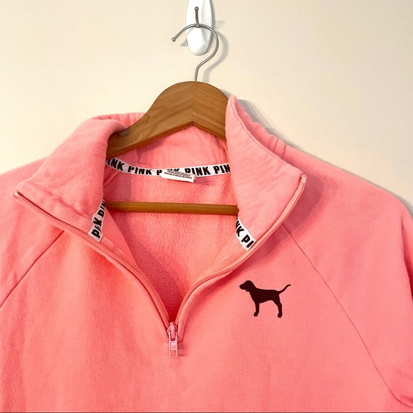 Victoria’s Secret VS PINK Pink Ombre Logo Pullover - Picture 3 of 9